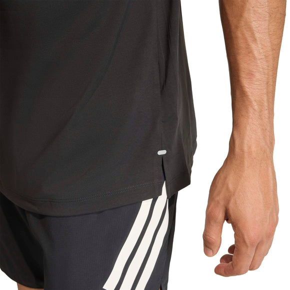 ADIDAS ADI365/// T M BLACK JZ7694 T-SHIRT SHORT SLEEVE RUNNING (M)
