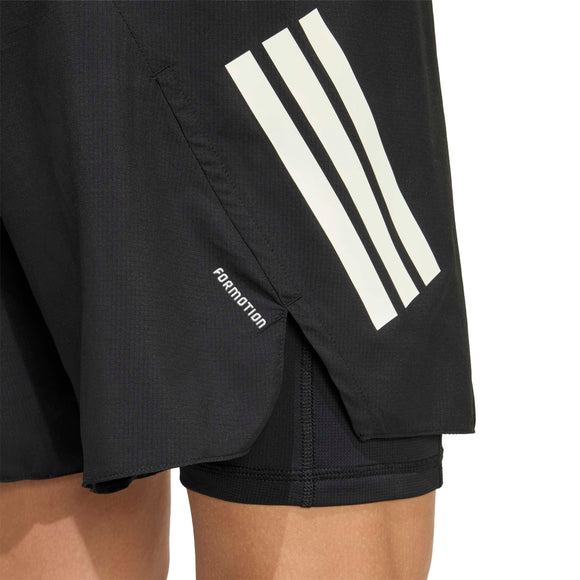 ADIDAS ADI365/// 2I1 M BLACK JZ7711 SHORT RUNNING (M)