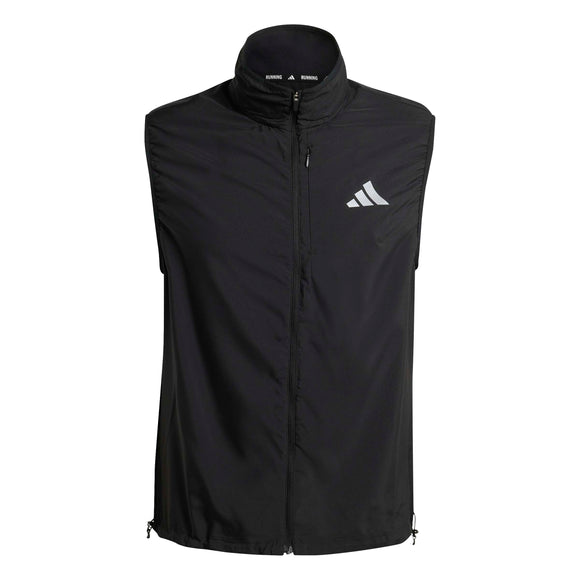 ADIDAS RUN ESS VEST M BLACK JZ7791 RAIN JACKET (U)
