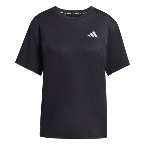 ADIDAS RUN ESS TEE W BLACK JZ7808 TOP RUNNING (W)