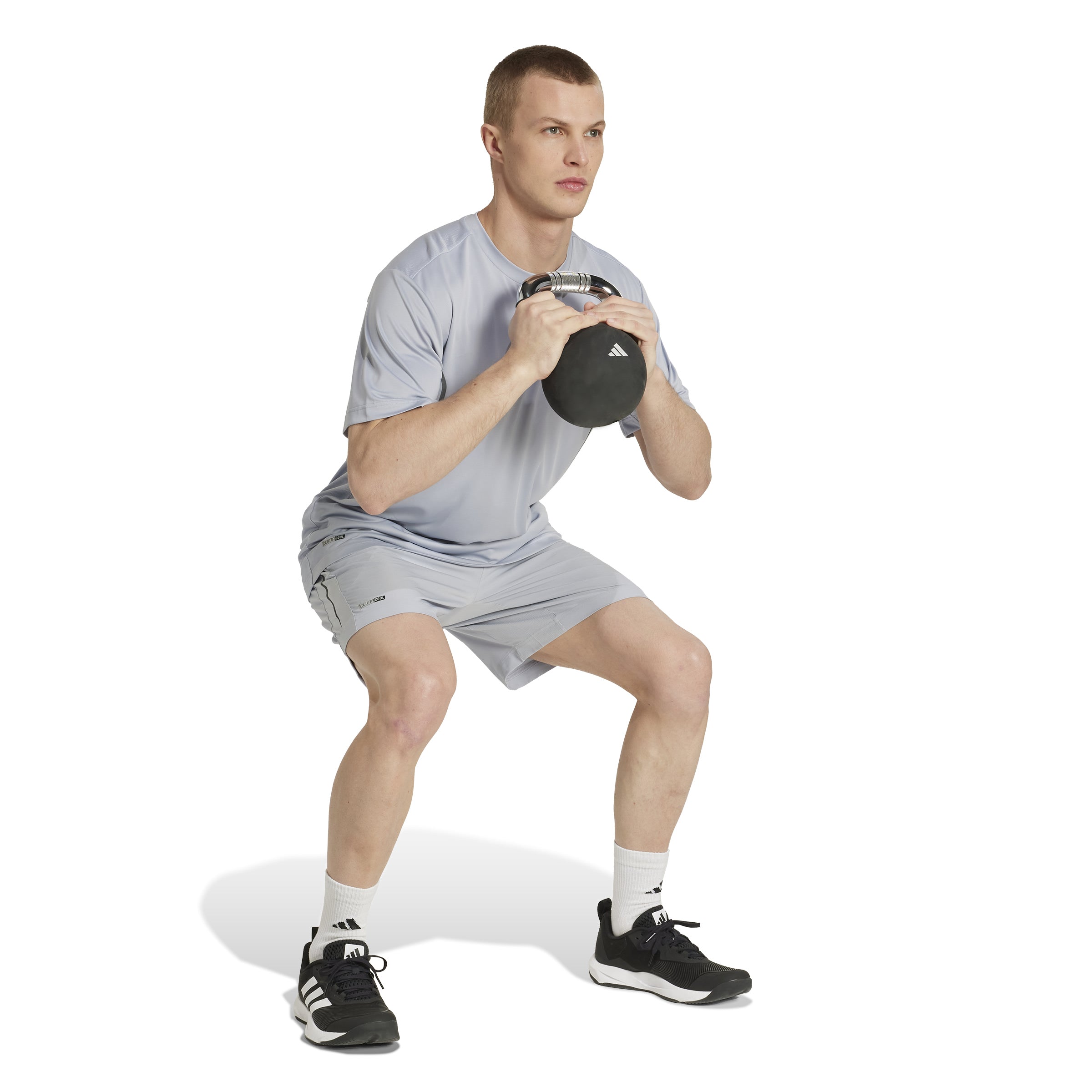 ADIDAS TECH APP GF TEE JZ8490 T-SHIRT SHORT SLEEVE TRAINING (M)