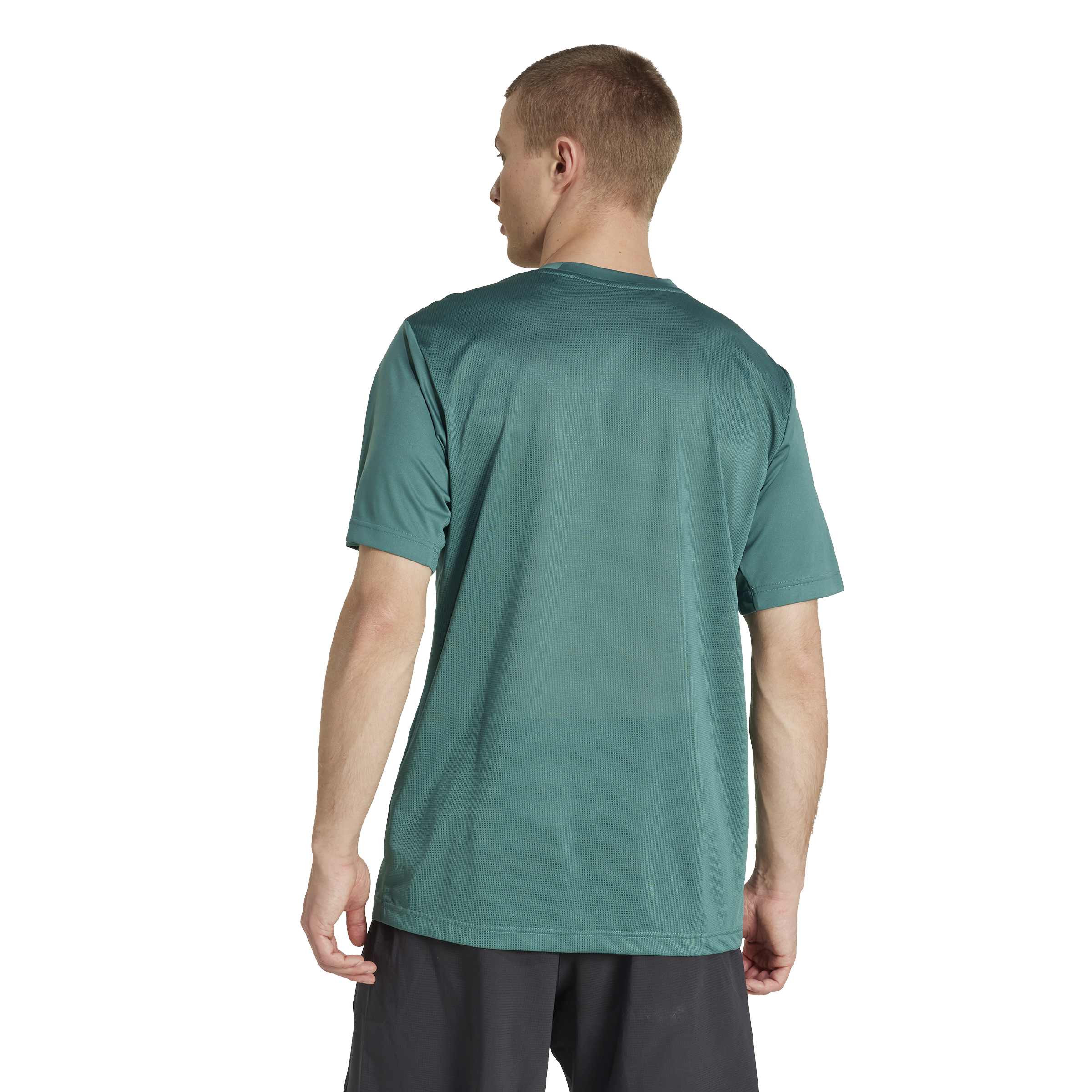 ADIDAS TECH APP GF TEE JZ8492 T-SHIRT SHORT SLEEVE TRAINING (M)