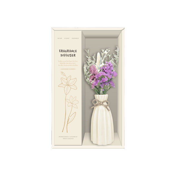 MINISO FLOWER SEA SERIES REED DIFFUSER( JASMINE & IVY) 2015121012106 SCENT DIFFUSER