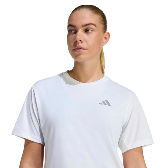 ADIDAS RUN ESS TEE W WHITE KA0226 TOP RUNNING (W)