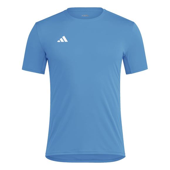 ADIDAS ADIZERO E TEE RAYBLU KA2937 T-SHIRT SHORT SLEEVE RUNNING (M)