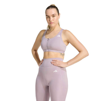 ADIDAS OPT ESS ZIP MS KA4746 SPORTS BRA (W)