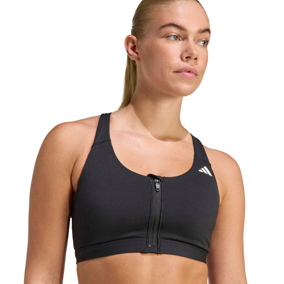 ADIDAS OPT ESS ZIP MS KB4386 SPORTS BRA (W)