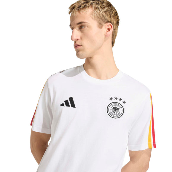 ADIDAS DFB DNA TEE WHITE KB4401 T-SHIRT SHORT SLEEVE TRAINING (M)