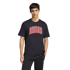 ADIDAS M STAD COLLEG T BLACK KB4929 T-SHIRT SHORT SLEEVE (M)