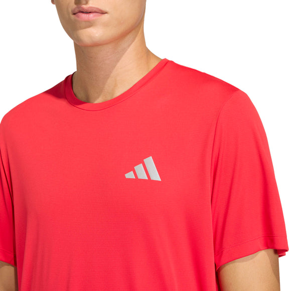 ADIDAS RUN ESS TEE M PURRUB KB5963 T-SHIRT SHORT SLEEVE RUNNING (M)