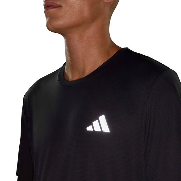 ADIDAS Run Ess Tee M KB5965 T-SHIRT SHORT SLEEVE RUNNING (M)