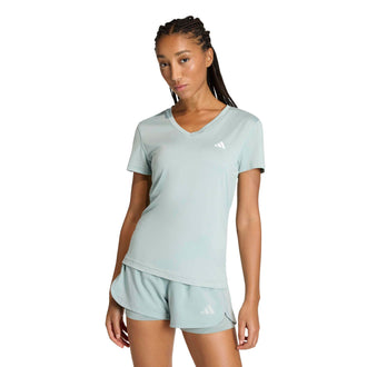 ADIDAS WE MIN V NK TEE KB9596 TOP SHORT SLEEVE TRAINING (W)