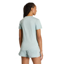 ADIDAS WE MIN V NK TEE KB9596 TOP SHORT SLEEVE TRAINING (W)-2