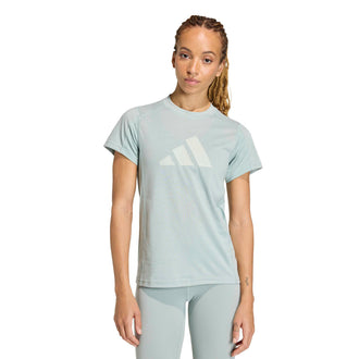 ADIDAS WE LOGO T KC5556 TOP SHORT SLEEVE TRAINING (W)
