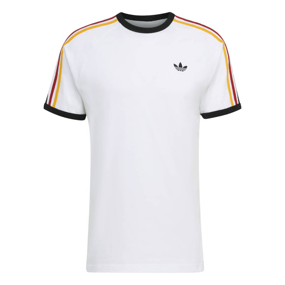 ADIDAS 3S TEE CLOWHI/COGOLD/POWRED KC8639 T-SHIRT SHORT SLEEVE (M)