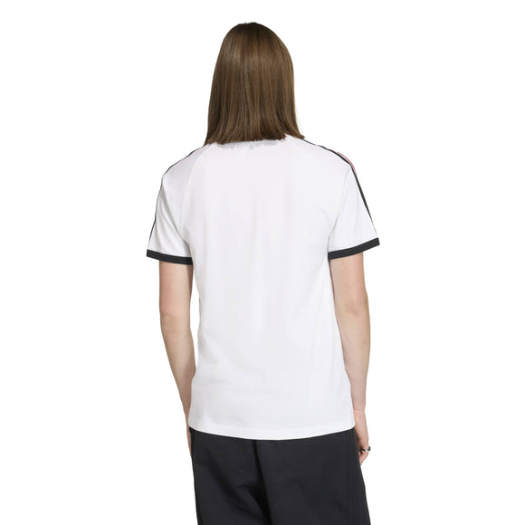 ADIDAS 3S TEE CLOWHI/COGOLD/POWRED KC8639 T-SHIRT SHORT SLEEVE (M)