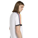 ADIDAS 3S TEE CLOWHI/COGOLD/POWRED KC8639 T-SHIRT SHORT SLEEVE (M)-6
