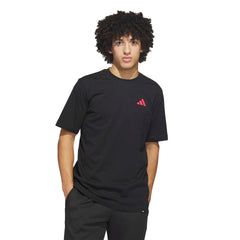 ADIDAS M EVRYDAY TRN T BLACK KC9242 T-SHIRT SHORT SLEEVE (M)