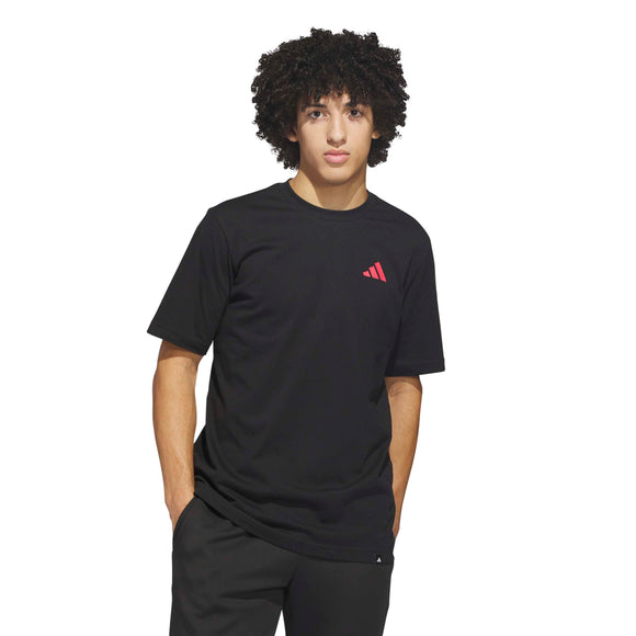 ADIDAS M EVRYDAY TRN T BLACK KC9242 T-SHIRT SHORT SLEEVE (M)