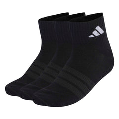 ADIDAS T ESS ANK 3P BLACK/BLACK/WHITE KC9613 SOCKS ANKLE CASUAL (U)