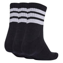 ADIDAS 3S ESS C MID 3P BLACK/WHITE/WHITE KC9617 SOCKS ANKLE CASUAL (U)-2