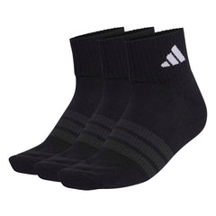 ADIDAS C ESS ANK 3P BLACK/BLACK/WHITE KC9633 SOCKS ANKLE CASUAL (U)