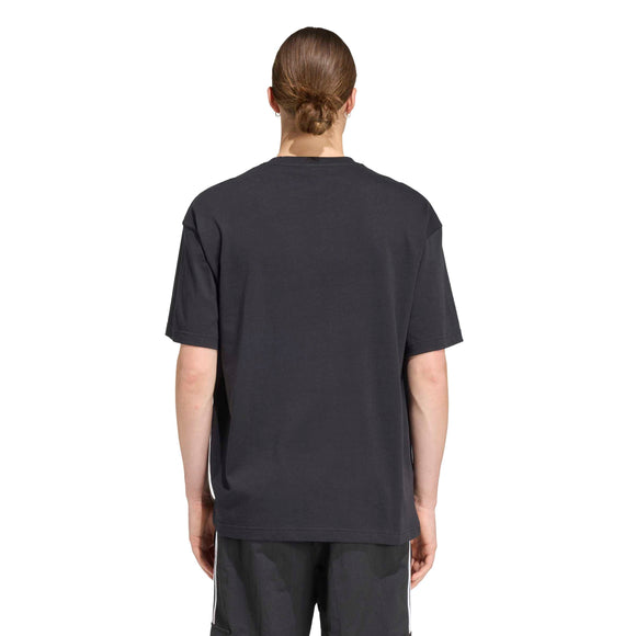 ADIDAS TREFOIL T-SHIRT BLACK/WHITE KD4091 T-SHIRT SHORT SLEEVE (M)