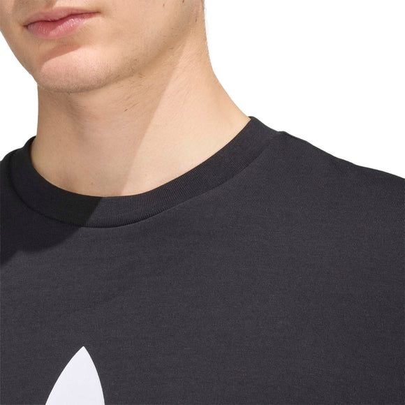 ADIDAS TREFOIL T-SHIRT BLACK/WHITE KD4091 T-SHIRT SHORT SLEEVE (M)