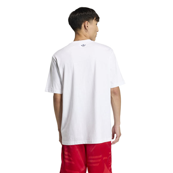 ADIDAS GFX T WHITE KE0160 T-SHIRT SHORT SLEEVE (M)