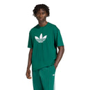 ADIDAS TREFOIL T-SHIRT CGREEN/WHITE KE0900 T-SHIRT SHORT SLEEVE (M)-1