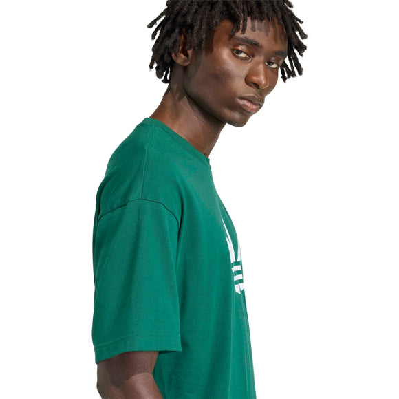 ADIDAS TREFOIL T-SHIRT CGREEN/WHITE KE0900 T-SHIRT SHORT SLEEVE (M)