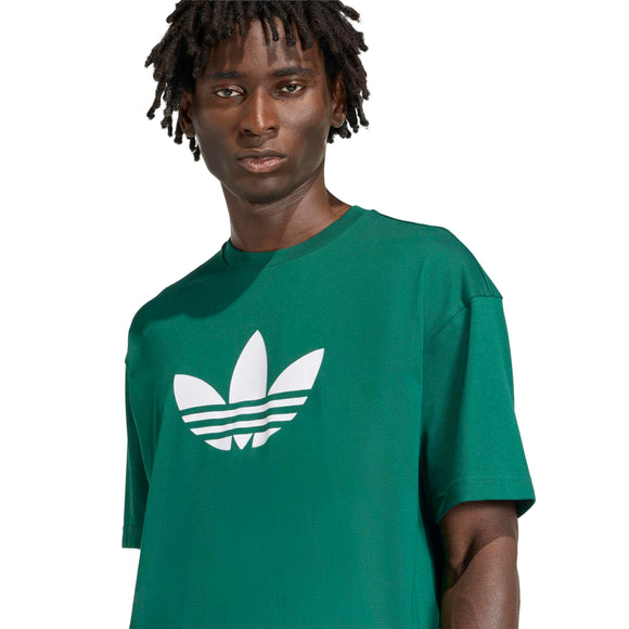 ADIDAS TREFOIL T-SHIRT CGREEN/WHITE KE0900 T-SHIRT SHORT SLEEVE (M)
