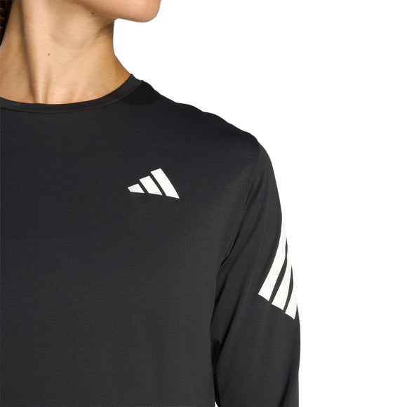 ADIDAS ADI365/// LS W BLACK KE6840 TOP LONG SLEEVE RUNNING (W)