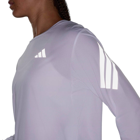 ADIDAS ADI365/// LS W WHITE KE6842 TOP LONG SLEEVE RUNNING (W)