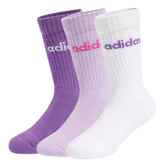 ADIDAS LIN KIDS CRW 3P KE7086 SOCKS CREW CASUAL (U)