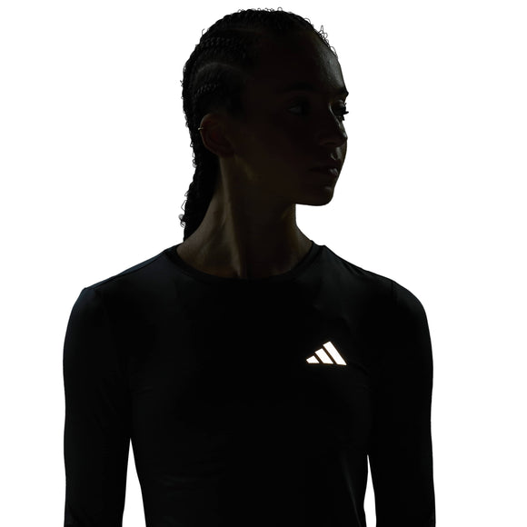 ADIDAS RUN ESS LS W BLACK KE8416 TOP LONG SLEEVE RUNNING (W)