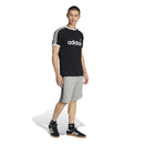 ADIDAS 3S RINGER T BLACK KF0417 T-SHIRT SHORT SLEEVE (M)-4
