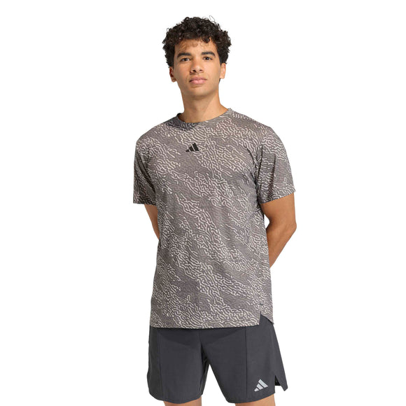 ADIDAS D4T AOP TEE KF3098 T-SHIRT SHORT SLEEVE TRAINING (M)