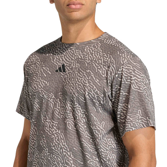ADIDAS D4T AOP TEE KF3098 T-SHIRT SHORT SLEEVE TRAINING (M)