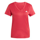 ADIDAS WE MIN V NK TEE KF6179 TOP SHORT SLEEVE TRAINING (W)-6