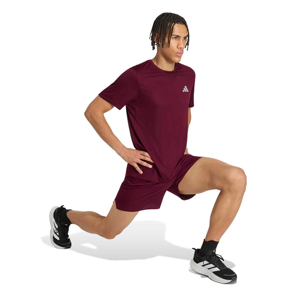 ADIDAS RUN ESS TEE M KG3189 T-SHIRT SHORT SLEEVE RUNNING (M)