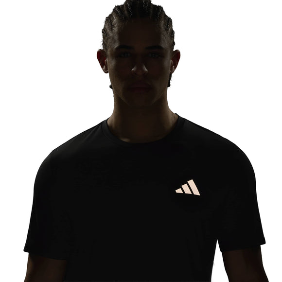 ADIDAS RUN ESS TEE M KG3190 T-SHIRT SHORT SLEEVE RUNNING (M)