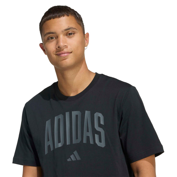 ADIDAS M COLLEGIATE T BLACK KH4592 T-SHIRT SHORT SLEEVE (M)