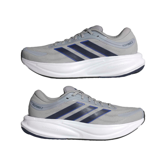 ADIDAS RESPONSE 2 M GRETWO/DKBLUE/LUCBLU KJ1754 RUNNING SHOES (M)