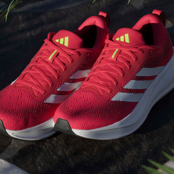 ADIDAS RESPONSE PACE M BETSCA/LUCLEM/MAROON KJ1771 RUNNING SHOES (M)