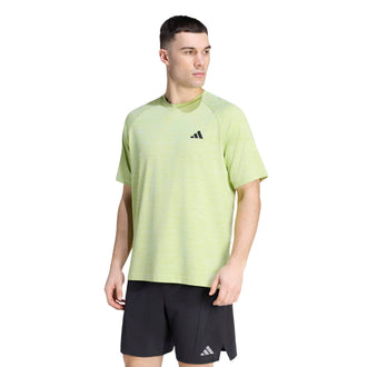 ADIDAS TECHESS TEE KQ7497 T-SHIRT SHORT SLEEVE TRAINING (M)