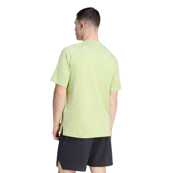 ADIDAS TECHESS TEE KQ7497 T-SHIRT SHORT SLEEVE TRAINING (M)