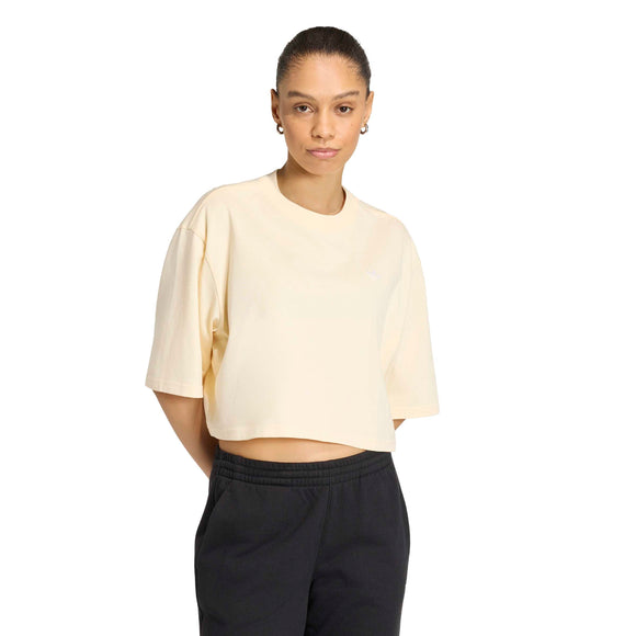 ADIDAS ESS CROP TEE KR3594 T-SHIRT SHORT SLEEVE (W)