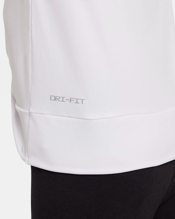 NIKE NKG ALL DAY PLAY TWIST HEM TEE 36L796-001 T-SHIRT SHORT SLEEVE (YG)