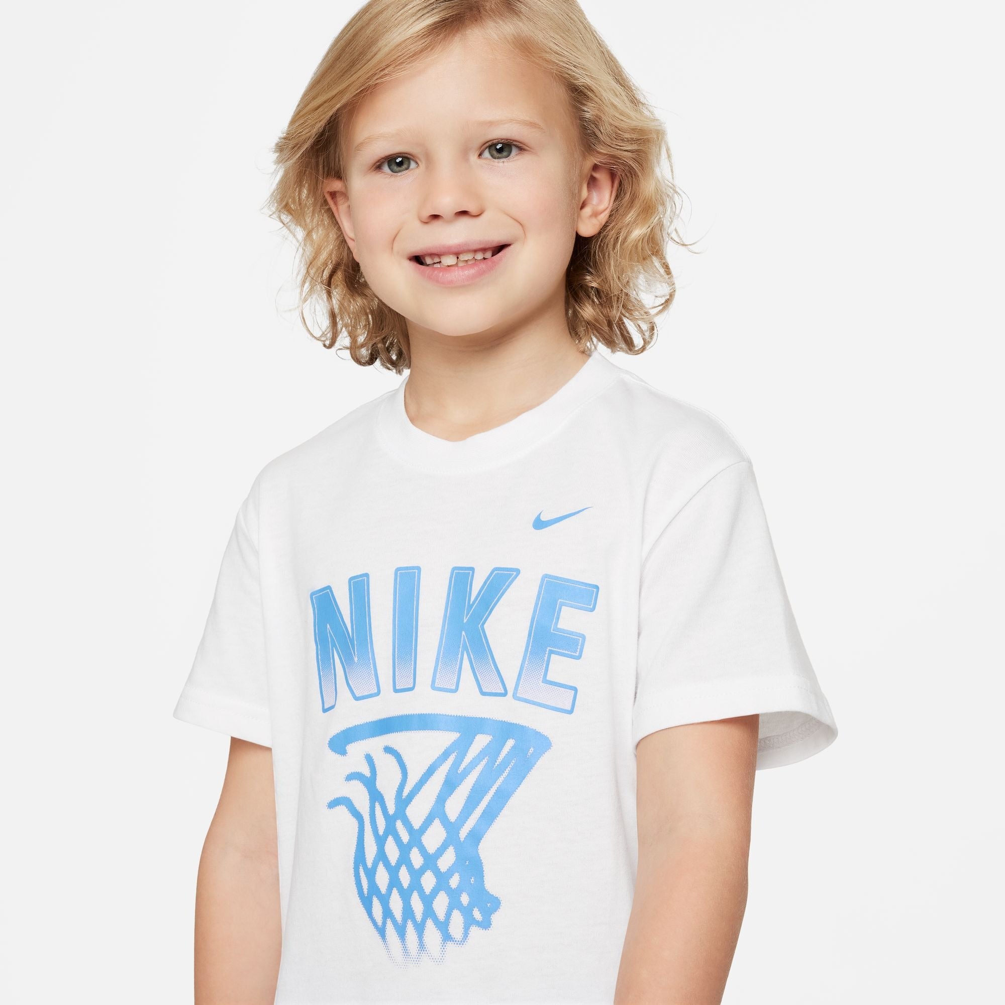 NIKE NKB B NK COB MESH SHORT SET 86L783-B9F T-SHIRT AND